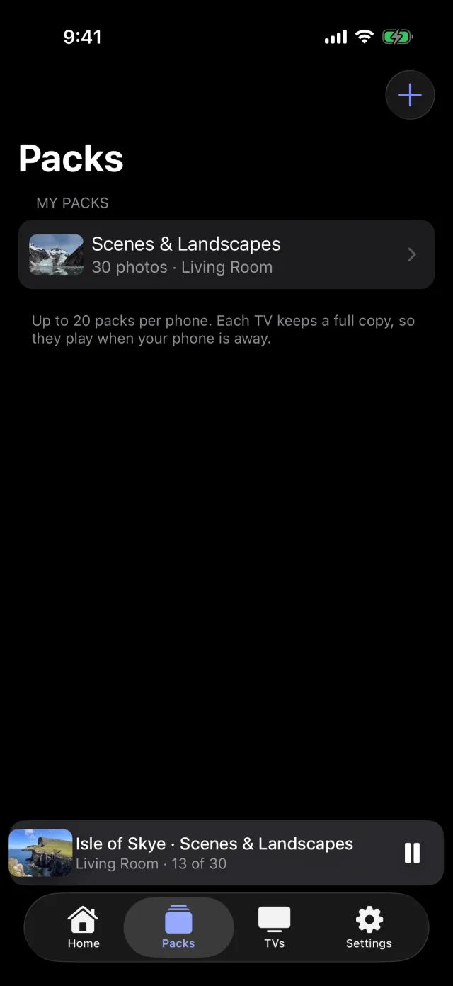 Your packs